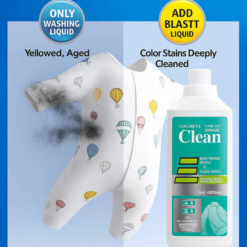 8 in 1 Colour Bleach Stain Remover+Stain Remover (Buy 1 Get 1 Free)